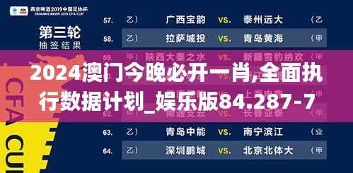 2024澳门今晚必开一肖,全面执行数据计划_娱乐版84.287-7
