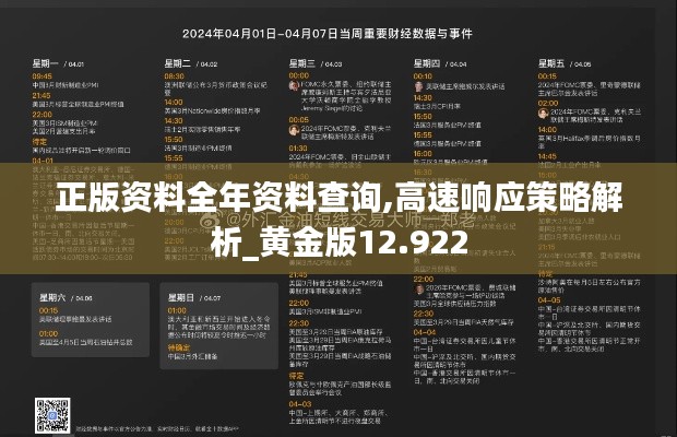 正版资料全年资料查询,高速响应策略解析_黄金版12.922