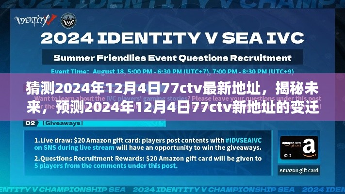 揭秘未来,预测与揭秘2024年12月4日77ctv新地址变迁的猜测与揭秘