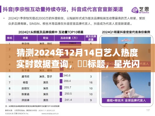 星光闪耀探寻心灵之旅,预测2024年12月14日艺人热度实时数据之旅