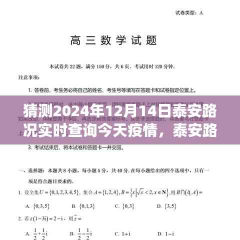 泰安路况与疫情发展预测分析,2024年12月14日的观点与实时查询报告