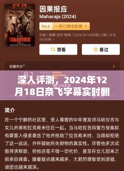 深入评测,奈飞字幕实时翻译功能全面介绍与用户体验分享(2024年12月18日)