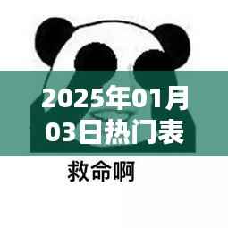 2025年1月3日流行表情,无言的热度风暴