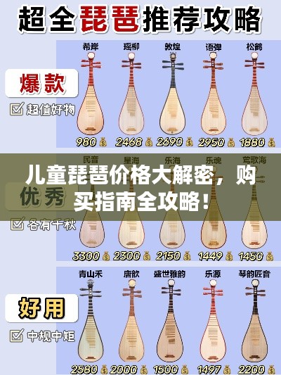 儿童琵琶价格大解密,购买指南全攻略!