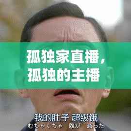 孤独家直播,孤独的主播