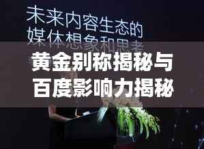 黄金别称揭秘与百度影响力揭秘,一网打尽!
